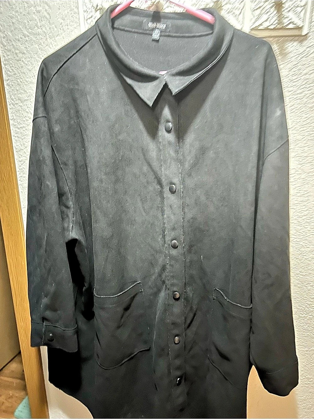 Well Worn Women's Black Utility Jacket 3X